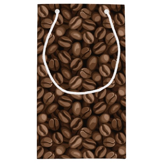 Petit Sac Cadeau Grains de café (Dos)