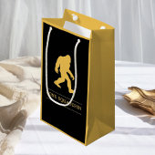 Petit Sac Cadeau Grand Squatchin allé par pied drôle Sasquatch