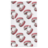 Petit Sac Cadeau grandes dents de sourire (Dos)