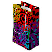 Petit Sac Cadeau Grands cercles (Dos Angle)