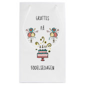 Petit Sac Cadeau Grattis på | födelsedagen de Birthday contents (Dos)