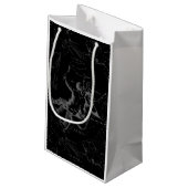 Petit Sac Cadeau Gravure de carte de constellation de Gémeaux par (Dos Angle)