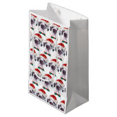 Petit Sac Cadeau Great Dane Chien race Étoiles de Noël (Devant Angle)