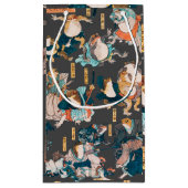 Petit Sac Cadeau Grenouille japonaise ukiyo-e Froggies (Dos)