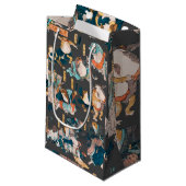 Petit Sac Cadeau Grenouille japonaise ukiyo-e Froggies (Devant Angle)