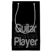 Petit Sac Cadeau Guitare Player Extraordinaire (Devant)