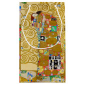 Petit Sac Cadeau Gustav Klimt Exécution Nouveau Couple (Dos)