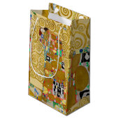 Petit Sac Cadeau Gustav Klimt Exécution Nouveau Couple (Dos Angle)