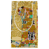 Petit Sac Cadeau Gustav Klimt Exécution Nouveau Couple (Devant)