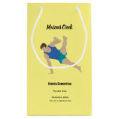 Petit Sac Cadeau Gymnaste masculin (Dos)