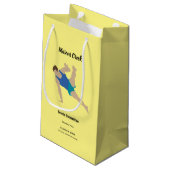 Petit Sac Cadeau Gymnaste masculin (Dos Angle)
