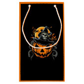 Petit Sac Cadeau Halloween/citrouille/automne/automne (Dos)