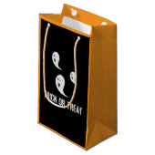 Petit Sac Cadeau Halloween Cute Éffrayant Trick ou Treat Ghosts (Devant Angle)