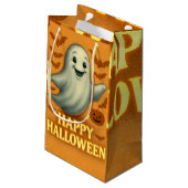 Petit Sac Cadeau Halloween fantôme (Dos Angle)