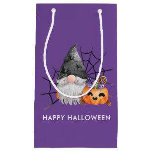 Petit Sac Cadeau Halloween Gnome Trick ou traitement