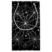Petit Sac Cadeau Halloween Spider Web (Dos)