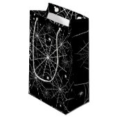 Petit Sac Cadeau Halloween Spider Web (Devant Angle)