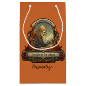 Petit Sac Cadeau Halloween Student Skeleton Drôle Citation Personna (Dos)