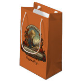 Petit Sac Cadeau Halloween Student Skeleton Drôle Citation Personna (Dos Angle)