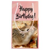 Petit Sac Cadeau Hammyville - Cute Hamster (Devant)