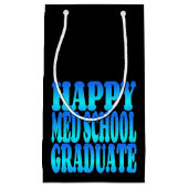Petit Sac Cadeau Happy Med School Graduate (Devant)