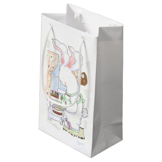 Petit Sac Cadeau Hare Cook (Dos Angle)