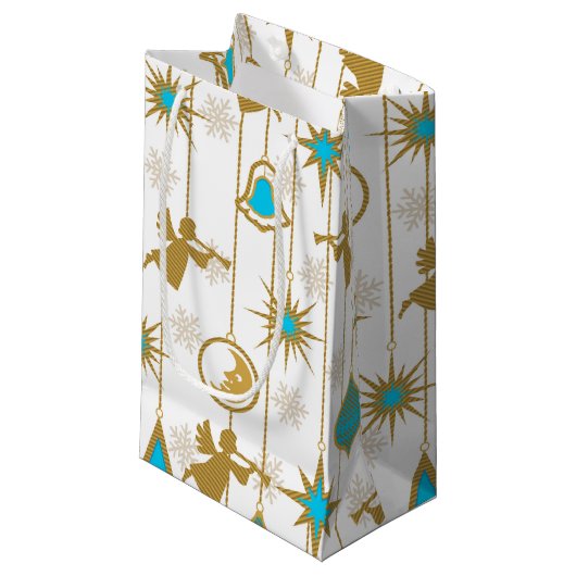 Petit Sac Cadeau Hark ! Le chanteur des Herald Angels (Devant Angle)