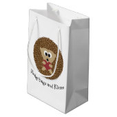 Petit Sac Cadeau Hedgehugs et Kisses Hedgehog (Dos Angle)