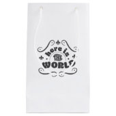 Petit Sac Cadeau Here is the world (Devant)