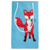 Petit Sac Cadeau Heureux Fox (Devant)
