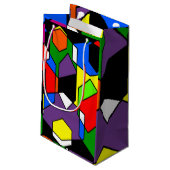 Petit Sac Cadeau Hexagon Bauhaus (Dos Angle)