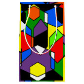 Petit Sac Cadeau Hexagon Bauhaus (Devant)
