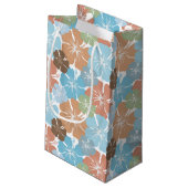 Petit Sac Cadeau Hibiscus hawaïen Floral (Dos Angle)