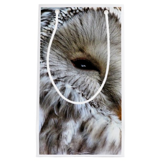 PETIT SAC CADEAU HIBOU (Devant)