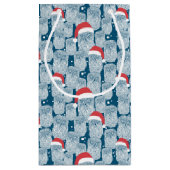 Petit Sac Cadeau Hiboux polaires dans Noël (Dos)