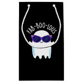 Petit Sac Cadeau Hip-Hopotamus Funny Hippo Pun Dark BG (Dos)