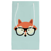 Petit Sac Cadeau Hipster Red Fox (Devant)