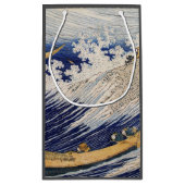 Petit Sac Cadeau Hokusai Ocean Waves Sea Boats (Dos)