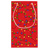 Petit Sac Cadeau Holiday Lights Gift Bag (Dos)