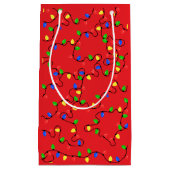 Petit Sac Cadeau Holiday Lights Gift Bag (Devant)