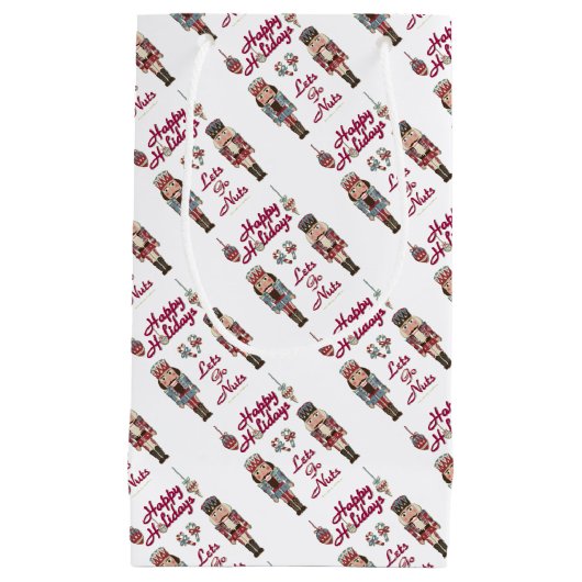 Petit Sac Cadeau Holiday Nutcracker (Devant)