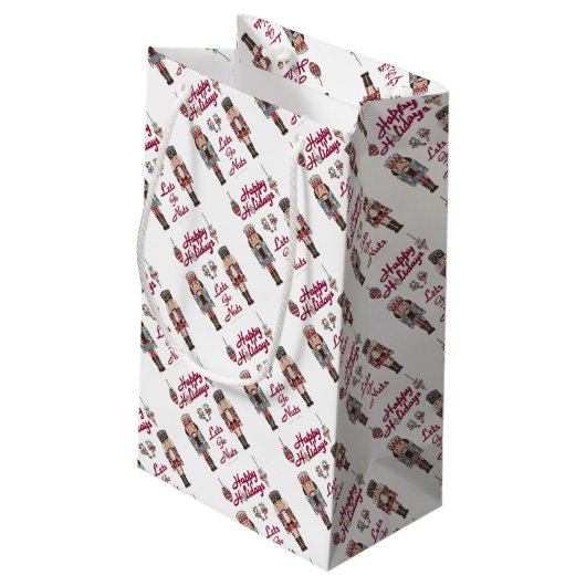 Petit Sac Cadeau Holiday Nutcracker (Dos Angle)