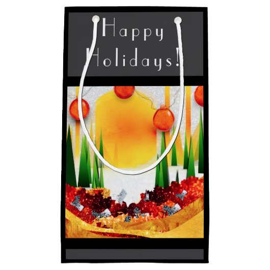 PETIT SAC CADEAU HOLIDAY SUNSHINE WITHIN THE PINES :) (Devant)