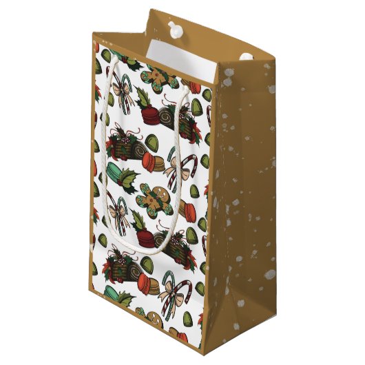 Petit Sac Cadeau Holiday Sweets (Devant Angle)