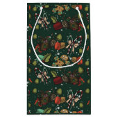 Petit Sac Cadeau Holiday Sweets- Pine (Color) (Dos)