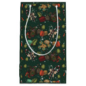 Petit Sac Cadeau Holiday Sweets- Pine (Color) (Devant)