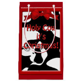Petit Sac Cadeau Holy Cow Christmas Sml GB (Devant)