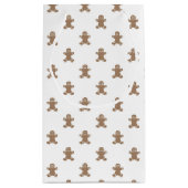 Petit Sac Cadeau Homme de pain d'épice (Dos)