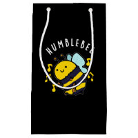 Humble Bee Funny Bumblebee Pun Dark BG