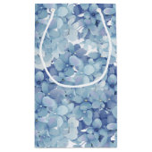 Petit Sac Cadeau Hydrangea fleurs aquarelle (Dos)